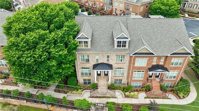 359 Alderwood Ln, Atlanta, GA 30328 - view of front facade featuring fence and brick siding
