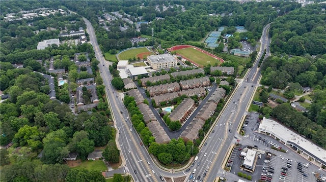 359 Alderwood Ln, Atlanta, GA 30328 - aerial overview of property's location with a major roadway