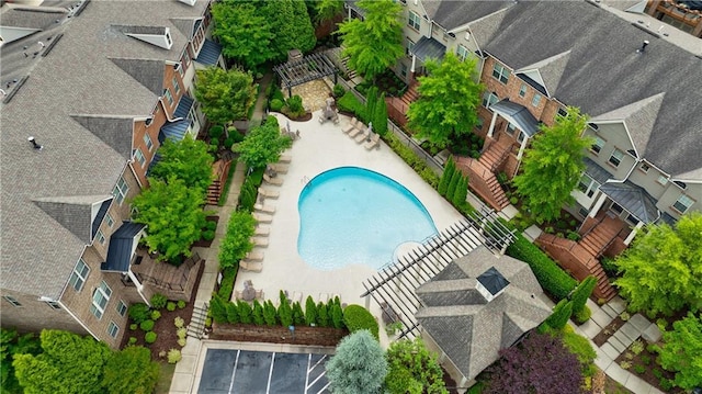 359 Alderwood Ln, Atlanta, GA 30328 - drone / aerial view of a pool