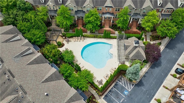 359 Alderwood Ln, Atlanta, GA 30328 - bird's eye view of a pool
