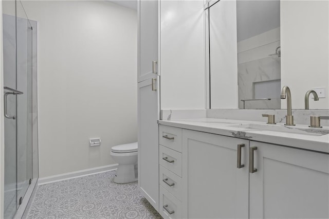 401 16th St NW Unit 1357, Atlanta, GA 30363 - full bathroom with vanity and a stall shower