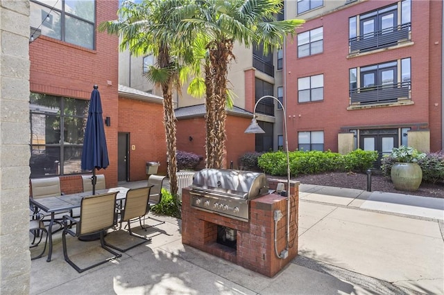 401 16th St NW Unit 1357, Atlanta, GA 30363 - view of patio / terrace with a grill and outdoor dining space