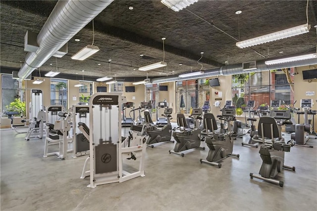 401 16th St NW Unit 1357, Atlanta, GA 30363 - view of exercise room