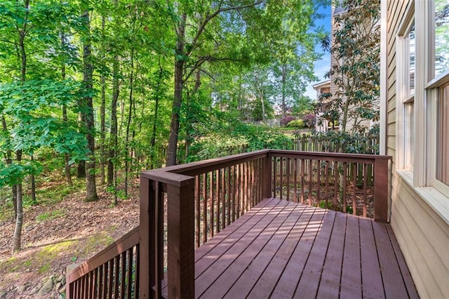 view of deck
