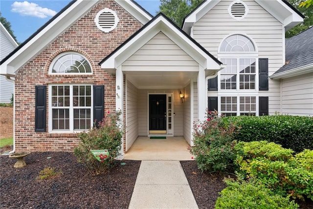 3549 Daventry Ln NW, Kennesaw, GA 30144 - view of exterior entry featuring brick siding
