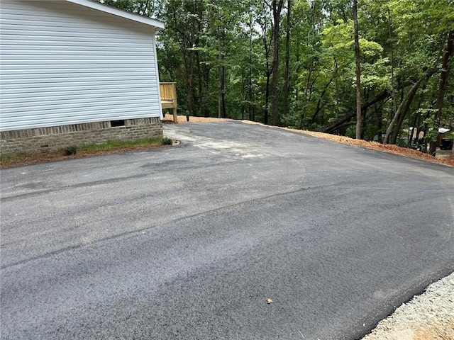 551 Fern Valley Trl NE, Clarkesville, GA 30523 - view of car parking featuring asphalt driveway
