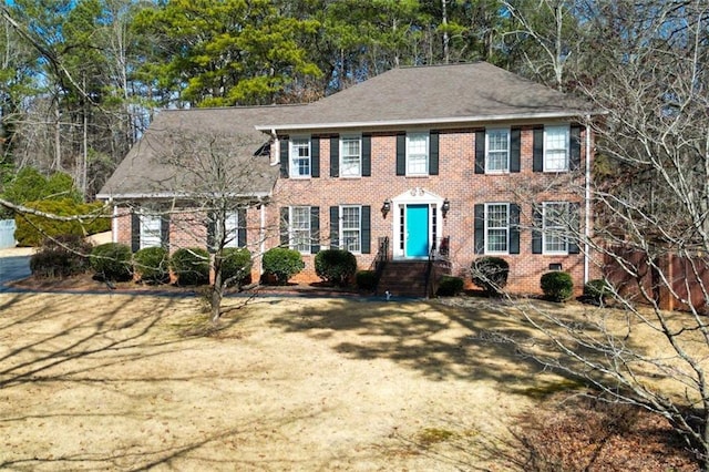 view of colonial house