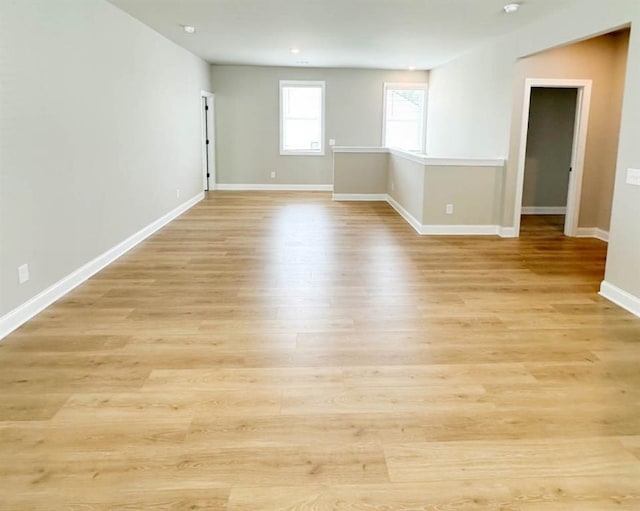 5816 Gainesville St, Flowery Branch, GA 30542 - unfurnished room with light wood-style floors and baseboards