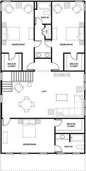 5816 Gainesville St, Flowery Branch, GA 30542 - home floor plan