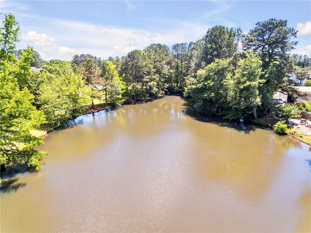 property view of water