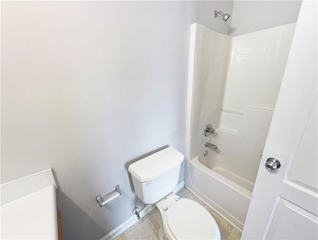 453 Inkberry Dr, Atlanta, GA 30349 - bathroom with bathing tub / shower combination and toilet