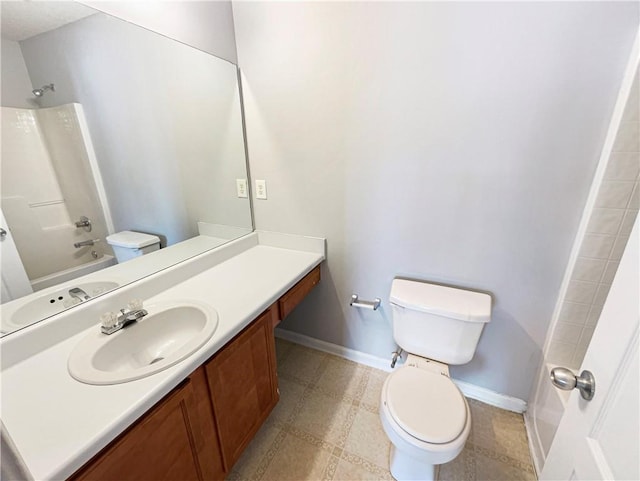 453 Inkberry Dr, Atlanta, GA 30349 - full bathroom featuring shower / washtub combination, vanity, and toilet