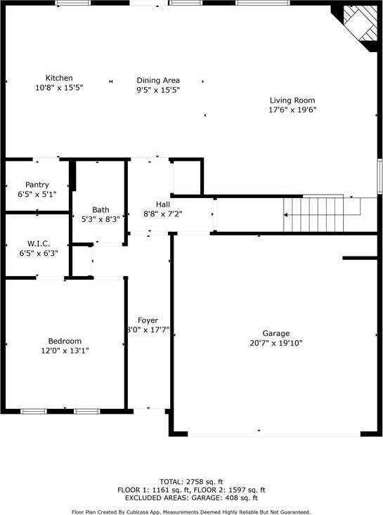 174 Sienna Blf, Dallas, GA 30132 - floor plan