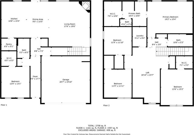174 Sienna Blf, Dallas, GA 30132 - floor plan