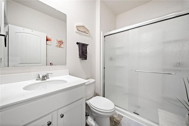 174 Sienna Blf, Dallas, GA 30132 - full bath with a stall shower, toilet, and vanity