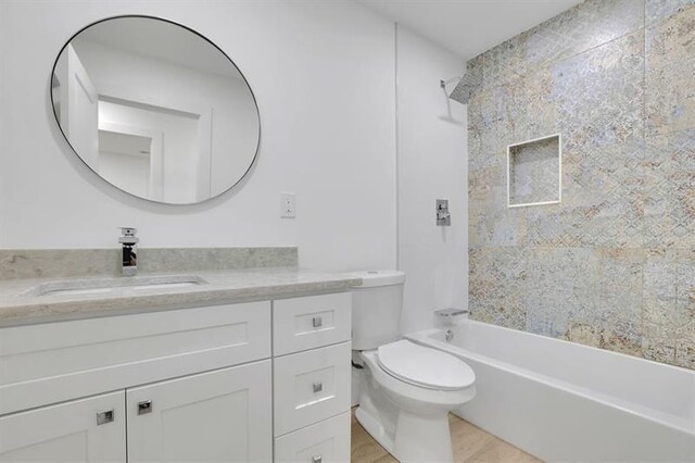 1770 Austin Dr, Decatur, GA 30032 - bathroom with vanity and  shower combination