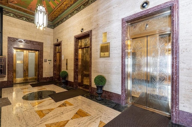 view of building lobby