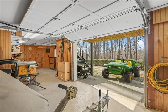 1500 Historic Vw, Stone Mountain, GA 30087 - garage featuring wood walls