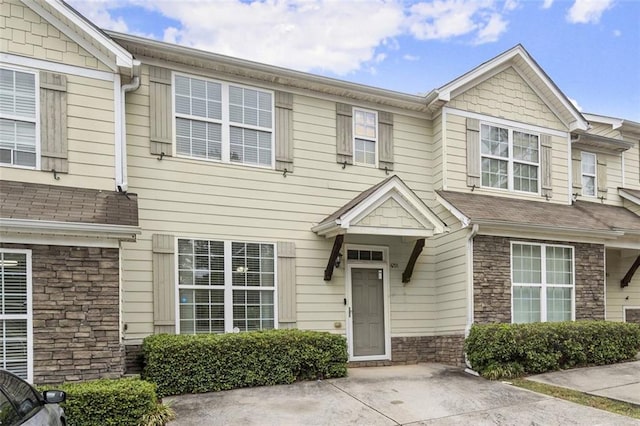 view of townhome / multi-family property