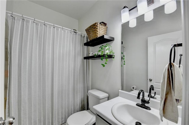 2220 Lily Valley Dr, Lawrenceville, GA 30045 - bathroom featuring vanity and curtained shower