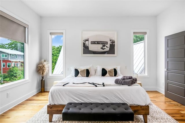 167 Sampson St NE, Atlanta, GA 30312 - bedroom with light wood-style floors and baseboards