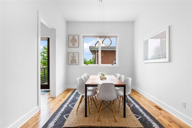 167 Sampson St NE, Atlanta, GA 30312 - dining area featuring light wood finished floors