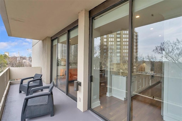 2575 Peachtree Rd NE Unit 11D, Atlanta, GA 30305 - view of balcony