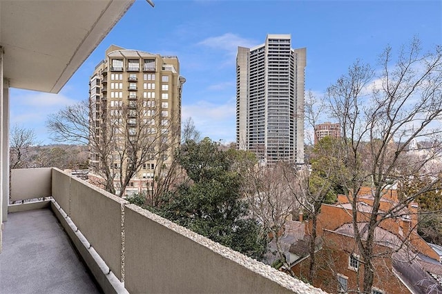 2575 Peachtree Rd NE Unit 11D, Atlanta, GA 30305 - view of balcony