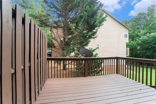 3175 Rock Port Cir, Norcross, GA 30092 - view of wooden terrace