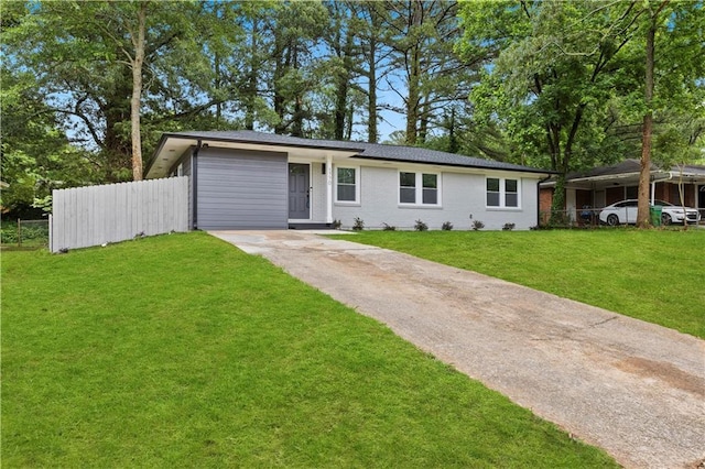 1770 Atherton Dr, Decatur, GA 30035 - view of front facade featuring driveway and brick siding