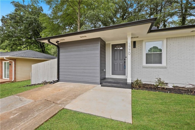 1770 Atherton Dr, Decatur, GA 30035 - view of front of home with brick siding