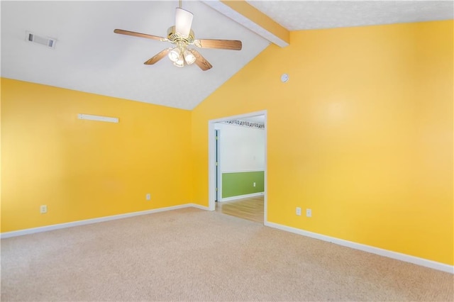 24 Arrow Ct, Lavonia, GA 30553 - empty room featuring carpet and ceiling fan