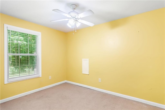 24 Arrow Ct, Lavonia, GA 30553 - empty room featuring light carpet and a ceiling fan