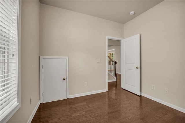 559 Myrle Trace Ln, Suwanee, GA 30024 - spare room featuring wood finished floors and baseboards