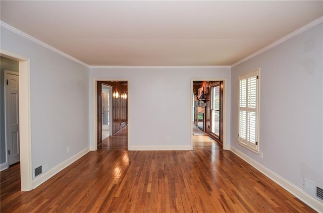 970 Winding Creek Trl, Sandy Springs, GA 30328 - empty room with crown molding and wood finished floors