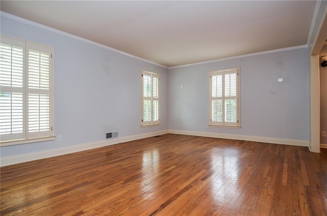 970 Winding Creek Trl, Sandy Springs, GA 30328 - empty room with wood finished floors and ornamental molding