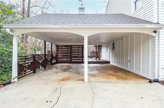 970 Winding Creek Trl, Sandy Springs, GA 30328 - view of parking with driveway and an attached carport