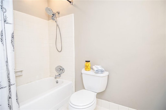 970 Winding Creek Trl, Sandy Springs, GA 30328 - full bath with shower / bath combination with curtain and toilet
