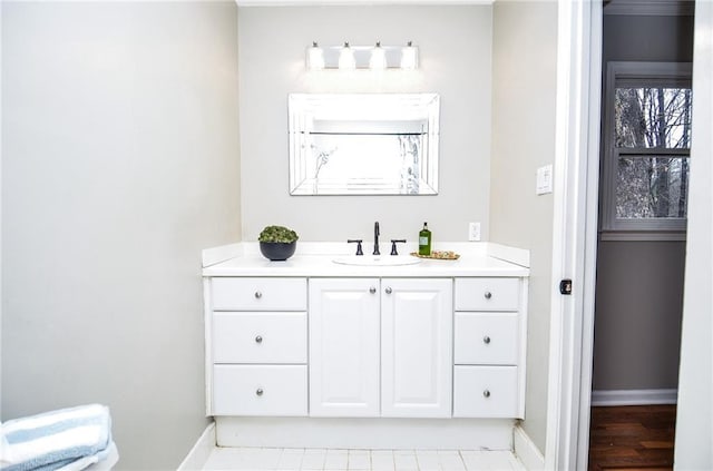 970 Winding Creek Trl, Sandy Springs, GA 30328 - full bathroom with vanity and baseboards