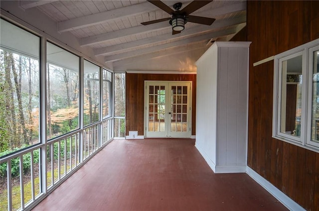 970 Winding Creek Trl, Sandy Springs, GA 30328 - unfurnished sunroom with french doors