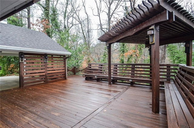 970 Winding Creek Trl, Sandy Springs, GA 30328 - view of wooden terrace