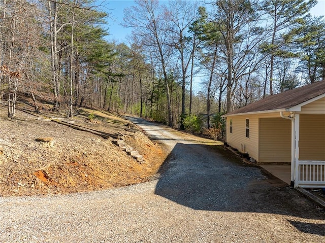 1700 Greenfield Rd, Ellijay, GA 30536 - view of road featuring gravel driveway