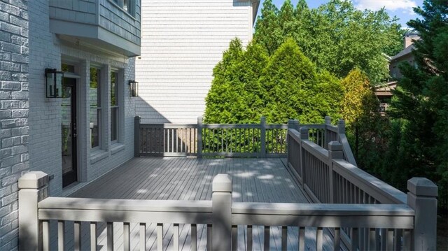 745 Glengate Pl, Atlanta, GA 30328 - view of deck