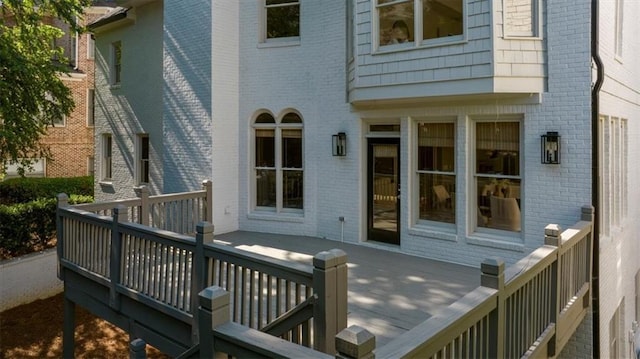 745 Glengate Pl, Atlanta, GA 30328 - view of wooden terrace