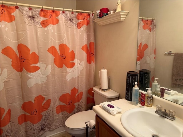 4206 Shoreside Cir, Snellville, GA 30039 - bathroom featuring vanity and curtained shower