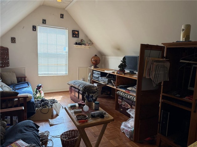 4206 Shoreside Cir, Snellville, GA 30039 - office space featuring vaulted ceiling