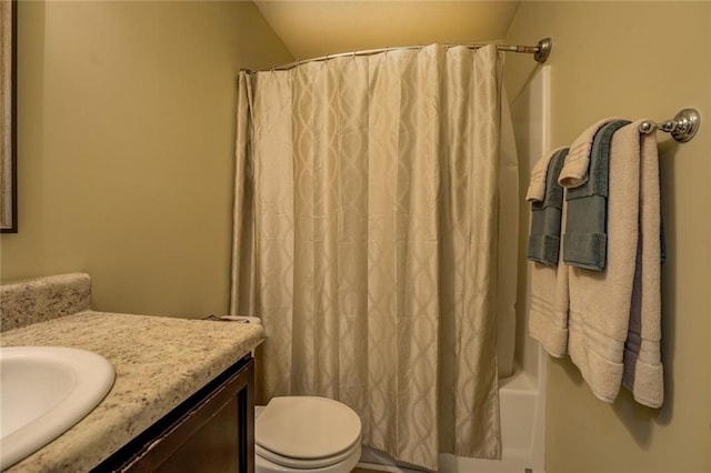 110 Baltusrol Way, Covington, GA 30014 - full bath featuring vanity, toilet, and shower / tub combo