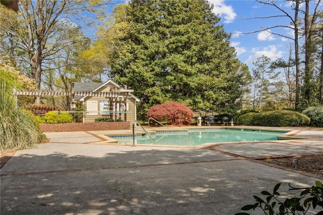5638 River Heights Xing SE, Marietta, GA 30067 - pool with a pergola and a patio area