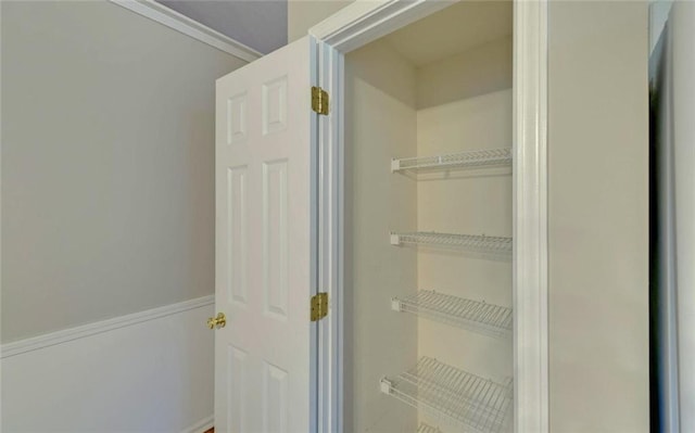 view of closet