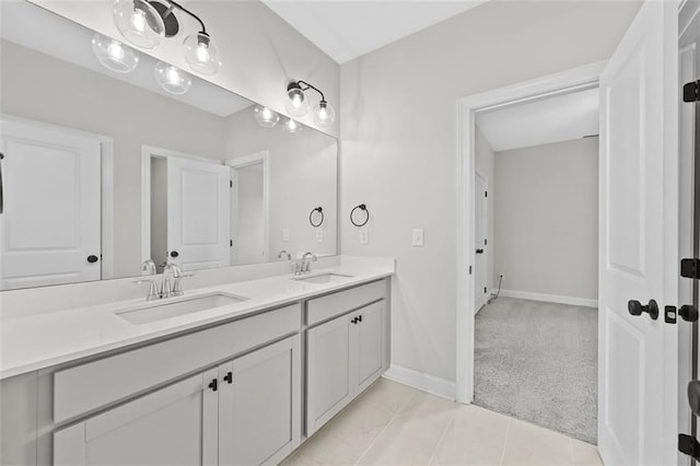 940 Emmett Walk, Alpharetta, GA 30004 - full bath with double vanity and baseboards
